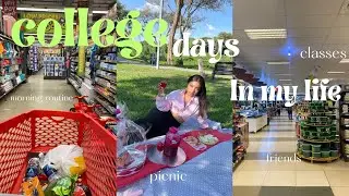 COLLEGE days in my life: attending classes, morning routine, friends + more…