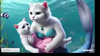 The wicked dad betrayal to the little cat and his mum,and the little cat revenge to his father.