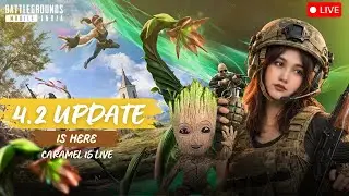 PUBG & BGMI LIVE | KD PUSH? | CARAMEL IS LIVE #bgmilive #pubglive #bgmi #pubg #girlgamer