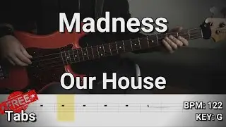 Madness - Our House (Bass Cover) Tabs