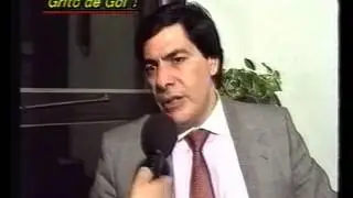 1991 Fernando Miele sobre el Nuevo Gasómetro-San Lorenzo