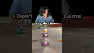 GOT ME CHEWING MAD HARD AND SHI 😭😭 #shorts #funny #leanccc #mariokart #mariokartworld #gaming