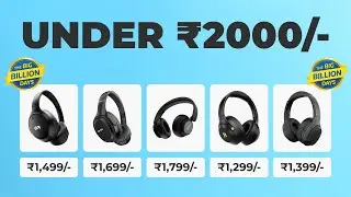 5 Best Headphones Under 2000 (2026) 🔥 Top 5 Wireless Headphones Under ₹2000