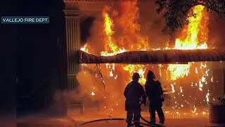 Caught on camera: Man sets Vallejo market on fire