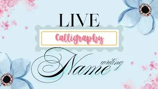 Live Calligraphy Name Writing✍️ 27.11 l Beautiful Name Writing Art Real TimelCustom Name Calligraphy