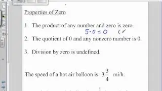 CCSS Multiplying and Dividing Real Numbers