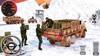 Offroad Army Truck Game 2024 - Us Offroad Army Truck Driver Simulator - Android Gameplay