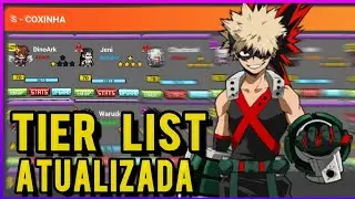 TIER LIST MOON FIGHTER ATUALIZADA NEJI BAKUGO GOHAN E MAIS OS OUTROS NOVOS PERSONAGENS!!