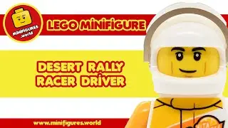 🏎️ LEGO minifigure: Desert Rally Racer Driver (cty0983) 🏎️ [SPORT - RACE DRIVER]