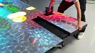 72 шт. светодиодных экранов iFloor P3.91 для помещений в ДР Конго | Испытание светодиодных экрано...