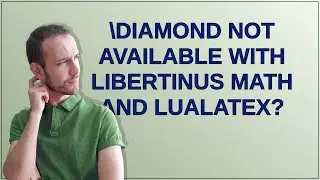 \diamond not available with Libertinus Math and LuaLaTeX?