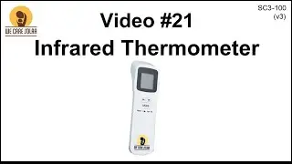 21 v3 Solar Suitcase Infrared Thermometer