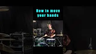 How to move  your hands Floor tom&Snare drum めちゃ楽です。ドラムを楽に叩いてみた #drums #sakaedrums #drumlessons