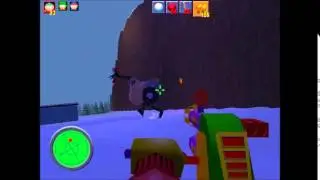 South Park (1999) PC - Part 4: Stage 1 Boss Giant Robot Turkey