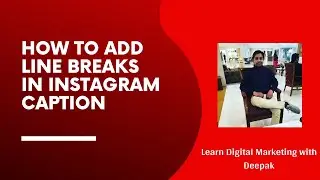 How to Add Line break in Instagram Caption | Instagram Marketing 1