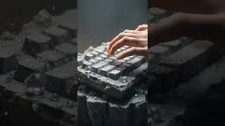 unreal keyboard, stone keyboard. #ai #keyboard #asmr #mechanicalkeyboard #contentcreator #cool