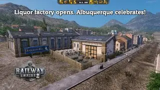 Railway Empire 2 - Difficult Scenario  - Part 18 North America - with (Dutch commentairy)