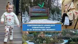 Center Parcs Longleat Christmas 2025 DAY 1 -| Arriving | Pinewoods Aprt, Room 19