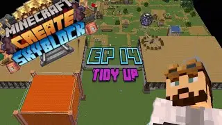 Skyblock with Create mod episode 14: Lets cleanup and plant some grass