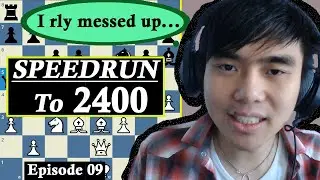 MY ACTUAL FIRST LOSS?? | NM Sean Lei Speedrun to 2400 in Chess | Episode 09 |