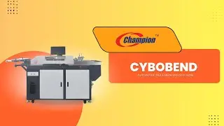 Champion CYBOBEND Automatic Rule Bending Machine | Afra Printechnik