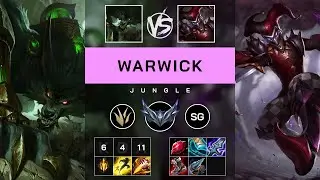 Warwick VS Shaco - League Of Legends Jungle Gameplay (Sinhala)