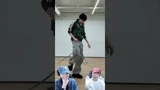 Minimin (korean reactor) reaction to Sung Hanbin Dance Livestream 250209