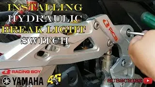 HOW TO INSTALL HYDRAULIC BRAKE LIGHT SW. ON MOTORCYCLE l EP. 29