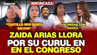 ZAIDA ARIAS EXIGE SU CURUL EN EL CONGRESO EN REEPLAZO DE BERMEJO, SE MECHA EN VIVO CON MAVILA