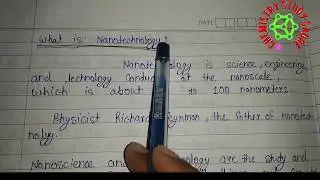 What is #nanotechnology? fundamental #Concept & few #examples || #Father's of Nanotechnology???