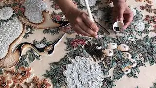 Learn Relief Work Art - Painting Techniques - Grass I