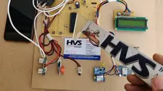 GSM GPS IOT based vehicle Safety and Security system - Alcohol Over Speed Fuel level Blynk MAP