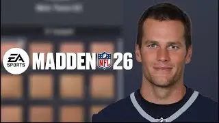 Tom Brady Face Creation + Accessories Madden26