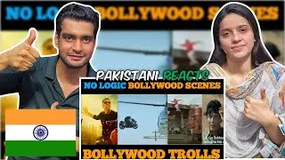 Pakistani Reaction On No logic Bollywood scenes || Bollywood Troll Video || Reaction Squad Pk