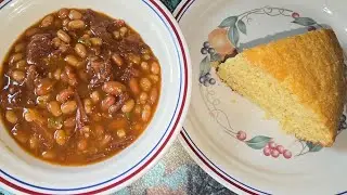 Apple Butter BBQ Ham Baked Beans 