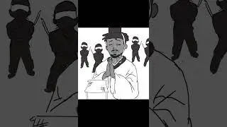 Berlezzy ain&rsquo;t playin #animation #youtubeshorts #art #coryxkenshinfan #drawing #berleezy #berlin