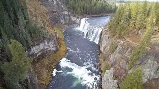 Upper Mesa Falls, before drone restrictions
