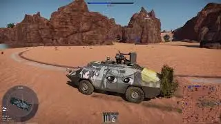 Exploring Red Desert map War Thunder Dev server