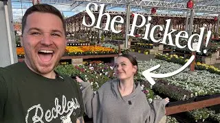 Plant Shopping! I Let My Sister Pick Everything!😱 || Visit Our Garden