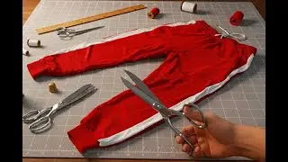 Transforming Track Pants:DIY Tailoring for a Perfect Fit | Sewing Tutorial for Beginners&rdquo;