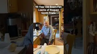 90 Year Old Bears Fan Learns Of Roquan Smith Trade