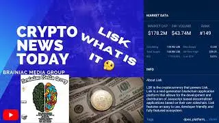 Lisk what is it ? 🤔 #cryptonews #cryptocurrency 🤑