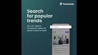 С Techminis вы будете в курсе последних тенденций индустрии технологий и бизнеса