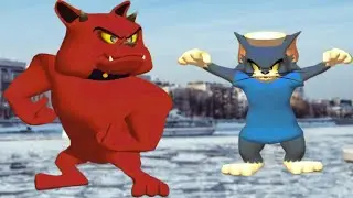 Tom and Jerry War of the Whiskers(2v2): Team Spike vs Team Tom Gameplay HD - Funny Cartoon