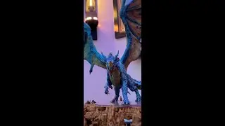 D&D Adult Blue Dragon Size Comparison⚡️