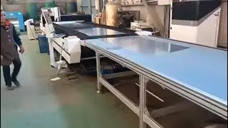 Continuous Steel Coil Sheet Laser Cutting Machine