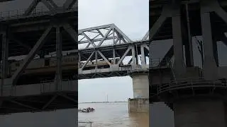 Digha Setu Bridge Patna || #shorts #ytshorts #indianrailways #train ￼ #railvlogger #railway