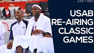 USA BASKETBALL IS RE-AIRING CLASSIC GAMES