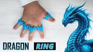 A DRAGON RING Made from a Single Sheet of Paper