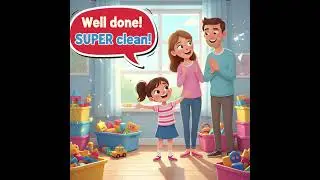 Clean Up Song for Kids | Learn English & Good Habits | Fun Baby Song #sunnykidscartoons #kidsmusic